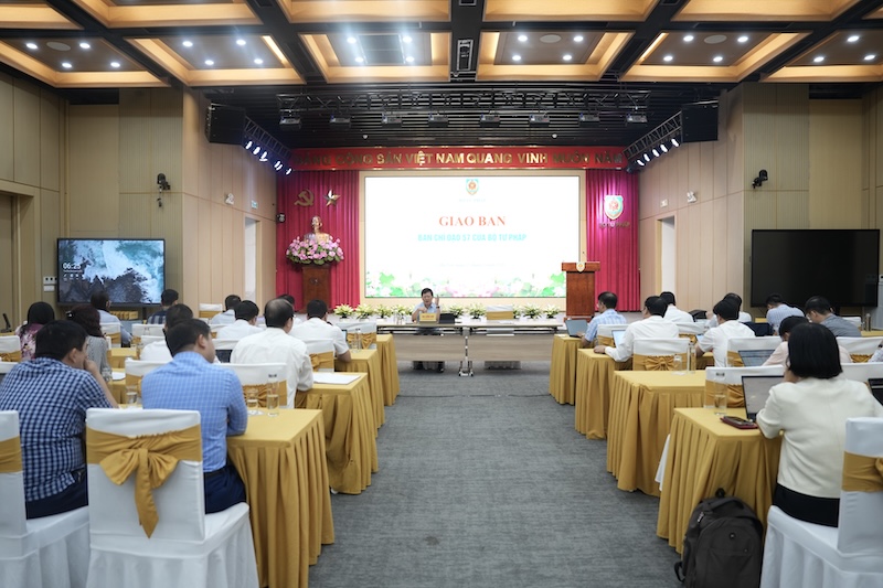 Tăng tốc triển khai nhiệm vụ chuyển đổi số trong Bộ Tư pháp